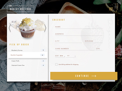 Bakery Checkout UI