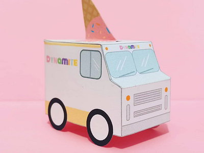 Carrito de helados 🍨 adobe ilustrator