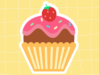Cupcake adobe illustrator adobe ilustrator arte digital branding desinger graphic design illustration ilustrator logo motion graphics