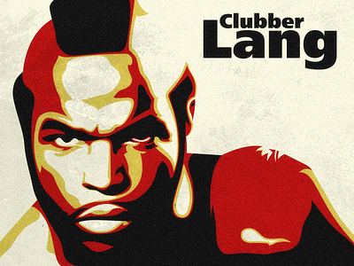 Clubber Lang - Illustration boxing clubber lang illustration illustrator rocky vector