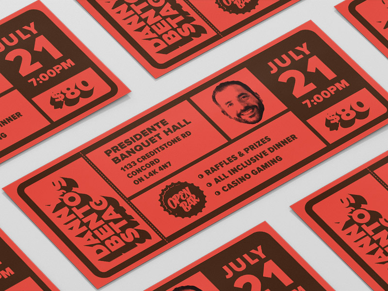 Stag Ticket by Jose Bento on Dribbble