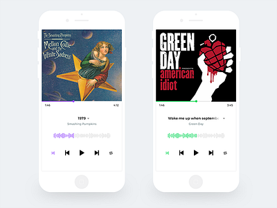 Daily UI 009 Music Player daily ui mobile music player ui ux