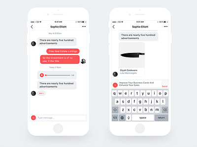 Daily UI 013 Direct Messaging daily ui direct messaging mobile ui ux