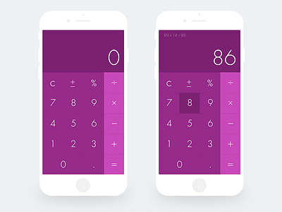 Daily UI 004 Calculator calculator daily ui mobile ui ux