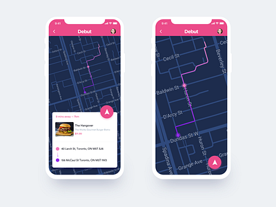 Daily UI 020 Location Tracker daily ui location tracker mobile ui