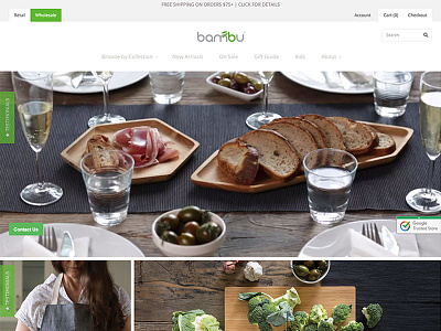 Bambu Eco Friendly Green Products design eco friendly ecommerce green shopify webdesign website