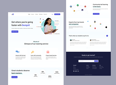 DesignX - One stop destination for amazing design courses. branding design graphic design illustration logo product design ui ux visual design