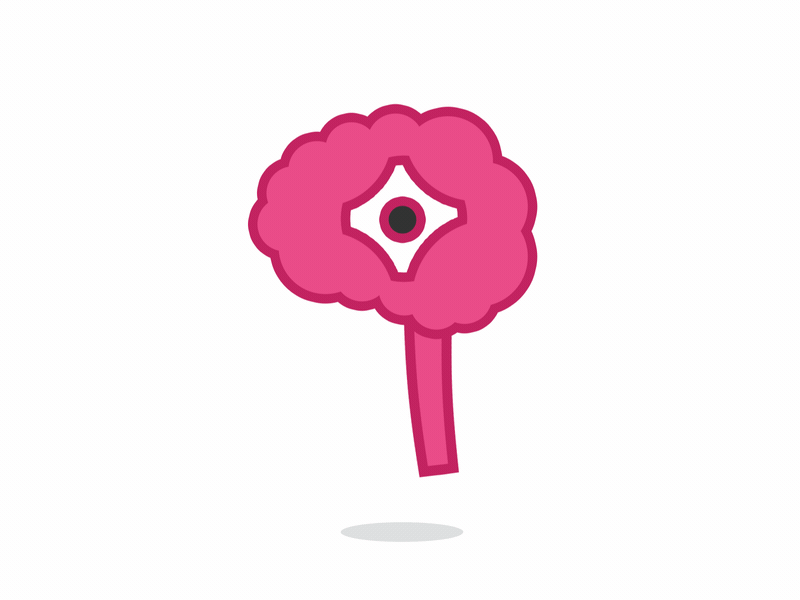 My Mind's Eye animation brain brainstorm eye mind motion design motion graphics
