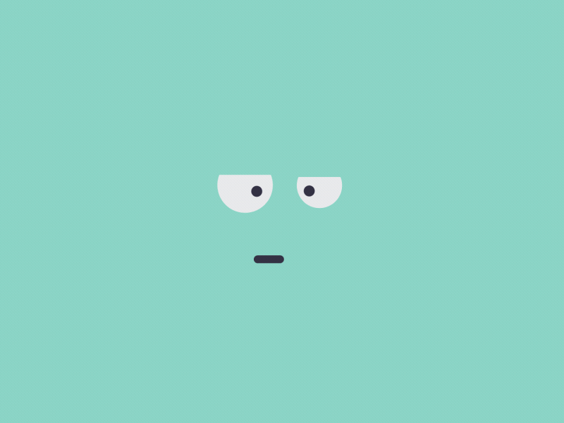 Bizarre Face 2d after effects animation bizarre eyes face mixed parts mograph motion graphics strange weird