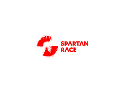 Spartan Race design greece grunge icon logo mark race red spartan symbol vector