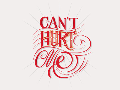 Can't Hurt Me by Milos Radmilac on Dribbble