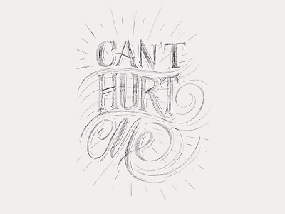 Can't Hurt Me by Milos Radmilac on Dribbble