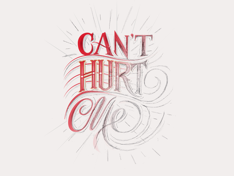 Can't Hurt Me by Milos Radmilac on Dribbble