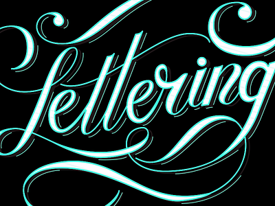 Lettering... lettering art design drawing lettering procreate typography vector