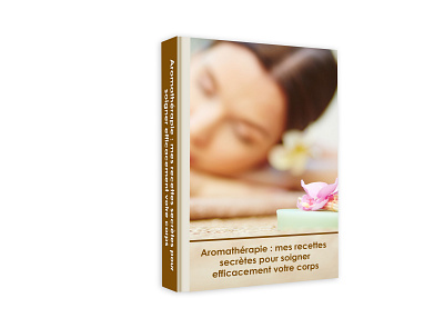 eBook Cover - Aromatherapy brand design brand identity cover design flyer design health