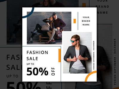 Instagram Ad. - Fashion instagram banner instagram post social media banner social media design