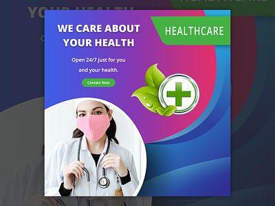 Instagram Ad. - Healthcare instagram banner instagram post social media banner social media design