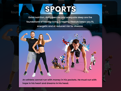 Instagram Ad. - Sports & Fitness instagram banner instagram post social media banner social media design