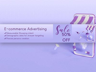 Google Ads. - eCommerce advertisement design brand design brand identity ecommerce business google ad banner