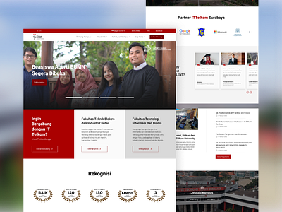 Redesign Campus Website campus professional redesign school ui ux website