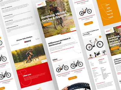 Swiss bike shop Mobile clean design minimal mobile photoshop responsive ui ux web webdesign website