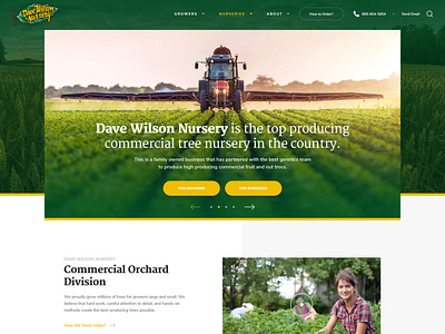 Dave Wilson Nursery by Miro / DrawingArt on Dribbble