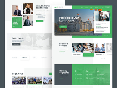 ALP Advanced Level Politics advanced design drawingart germany politics responsive ui ux web website webui