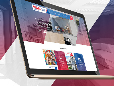 RE/MAX Cite on Behance agency behance cite design drawingart html5 realestate remax responsive ui ux website