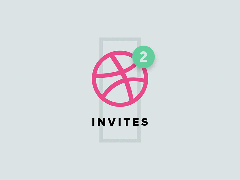 Dribbble Invite animation competition dribbble gif giveaway invite invites player players prospect prospects win