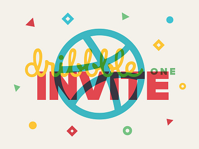 Dribbble Invite competition contest drawingart dribbble invite invites player players prospect prospects
