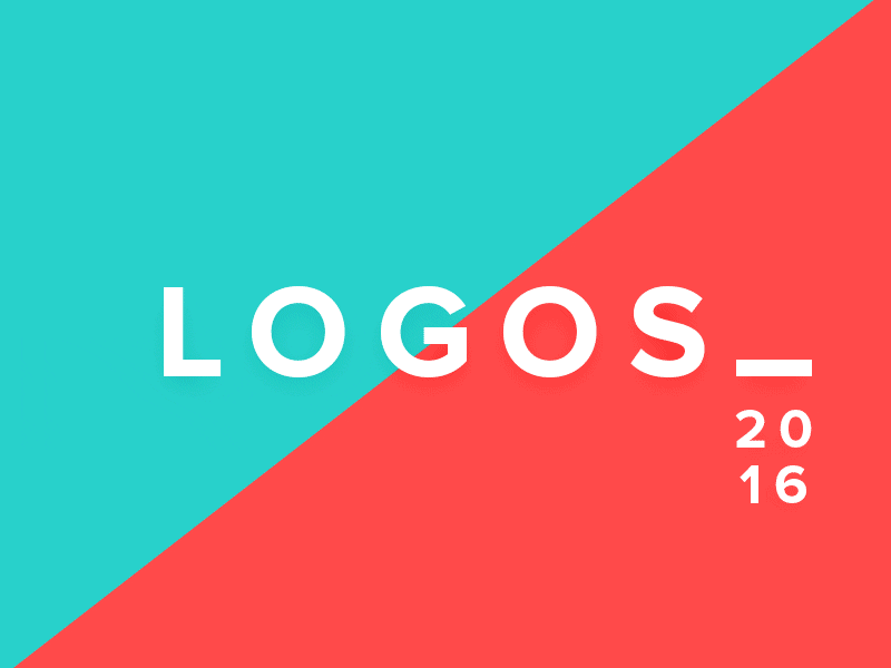 Logos 2016 2016 behance brand cgi corporate design drawingart gif identity illustrator logo logos