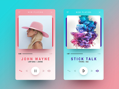 Music App android app application design drawingart ios music ui ux
