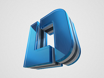 LogoDeep 3d deep design drawingart logo logodeep rendering texturing