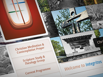 Integritas design drawingart integritas layout photoshop website