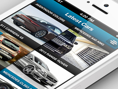 Car iPhone APP - free PSD soon