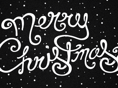 Merry Christmas Type christmas type typography xmas