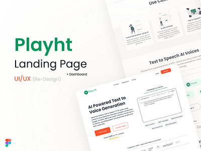 Playht Landing Page
