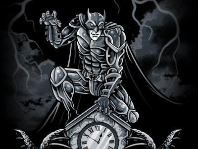 Dark Knight contest dark illustration knight tee