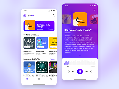 Podcast App Concept Design