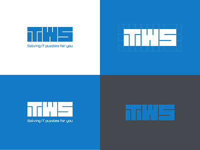 Logotype TWS branding design graphic design logo