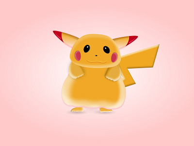 Pikachu illustration cartoon figma illustration vector