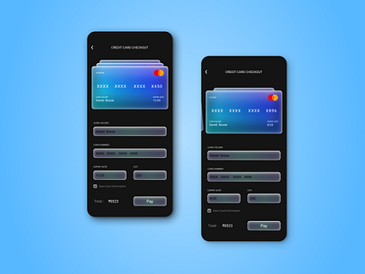 CREDIT CARD CHECKOUT #dailyui 002 app checkout clean ui credit card daily 100 challenge dailyui design figma interface ios trend 2020 ui uidesign uiux