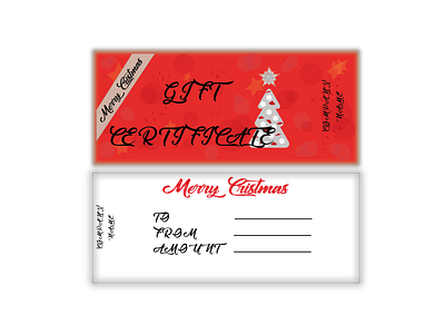 gift certificate