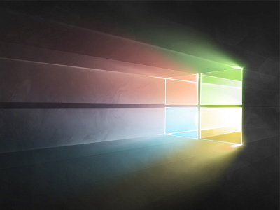 Windows 10 Wallpaper Colored by Sameed Khan on Dribbble