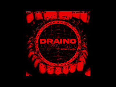 Alternative cover art for "ZillaKami x SosMula - DRAINO" alternative coverart illustrator photoshop