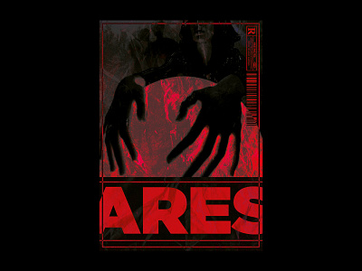 "Ares" Poster design photoshop poster