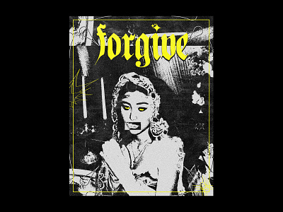 "Forgive" Poster design