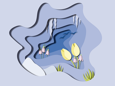 Spring illustration