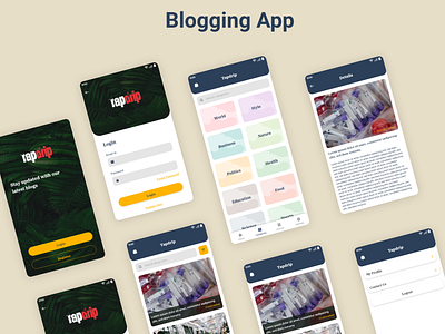 Blogging Design adobe illustrator adobexd app flow app icon app logo appdesign appdesigner assets dailyui design redesign ui uidesign uiux uiuxdesign uiuxdesigner ux uxdesign uxui wireframe design