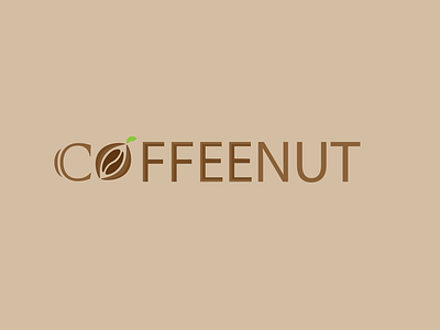 Coffee Nut art branding clean design graphic design icon illustration illustrator logo minimal type typography vector
